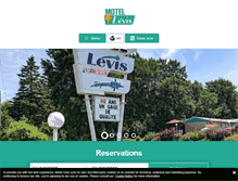 Tablet Screenshot of motellevis.com